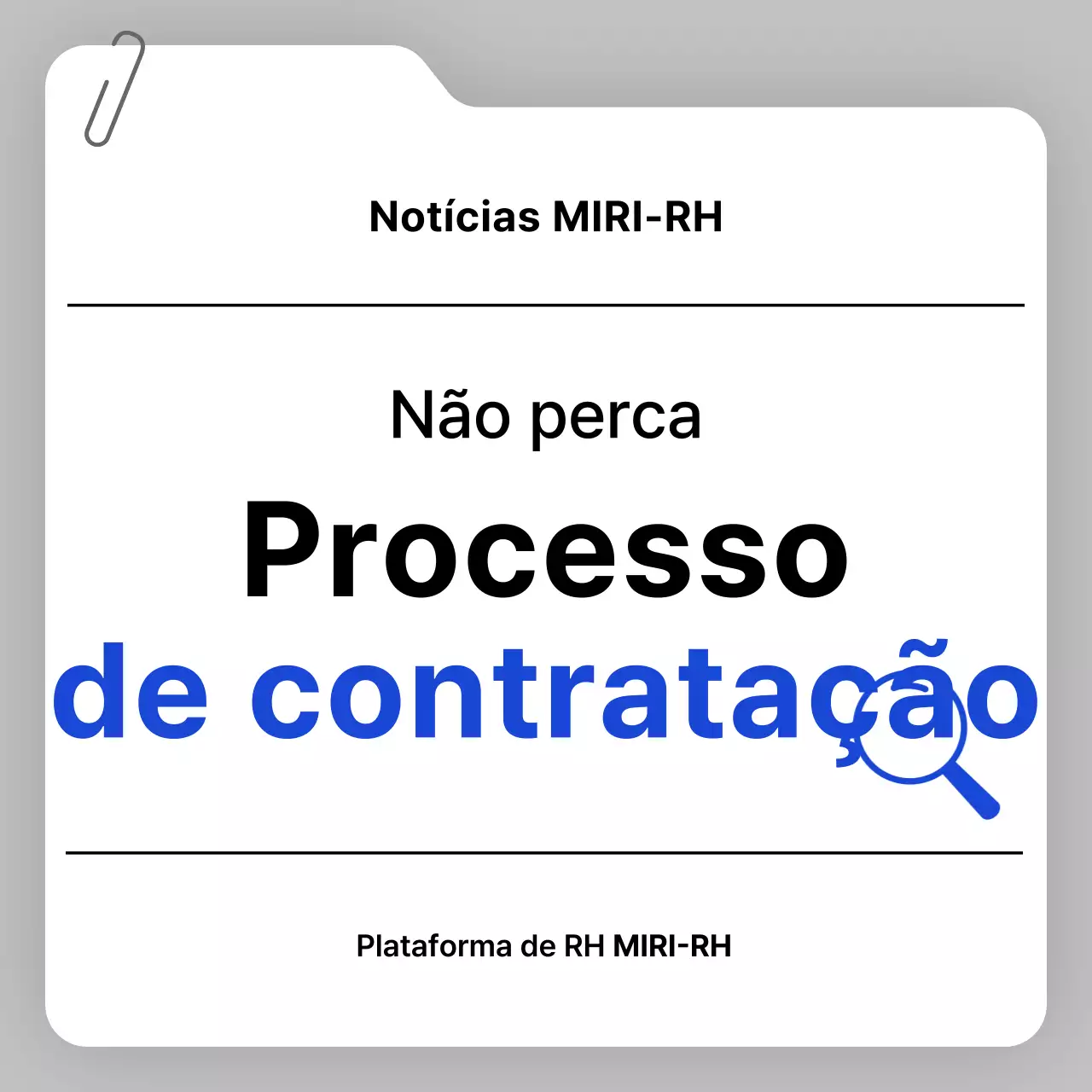 Comunicações de recrutamento da Grey Clean