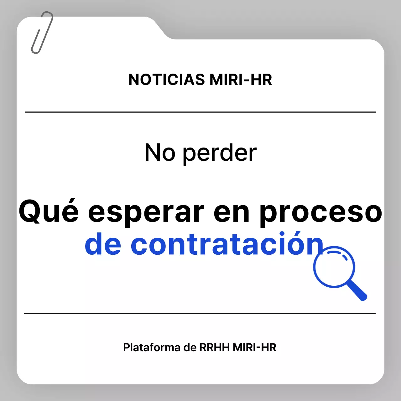 Comunicaciones sobre contratación de Grey Clean
