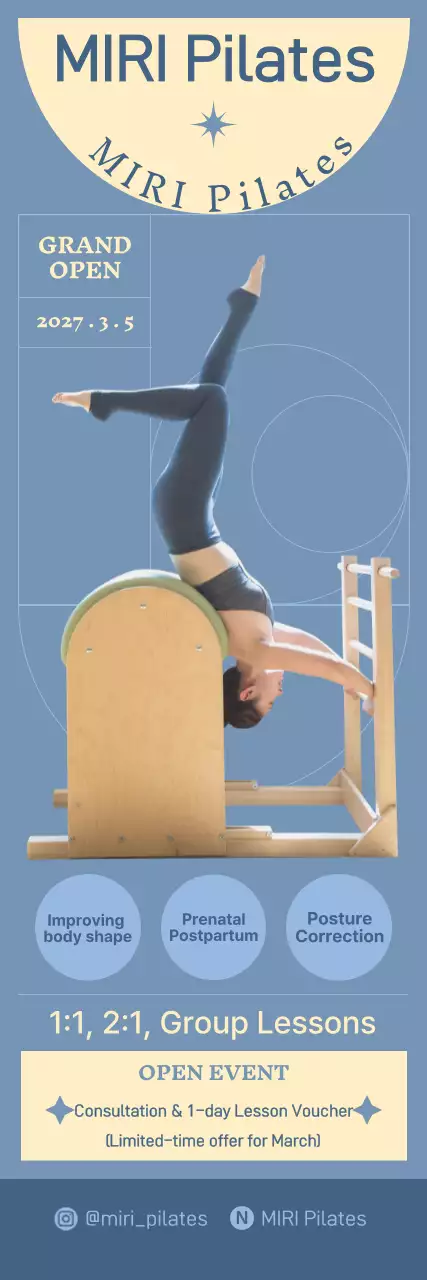 Promote Elegant Pilates