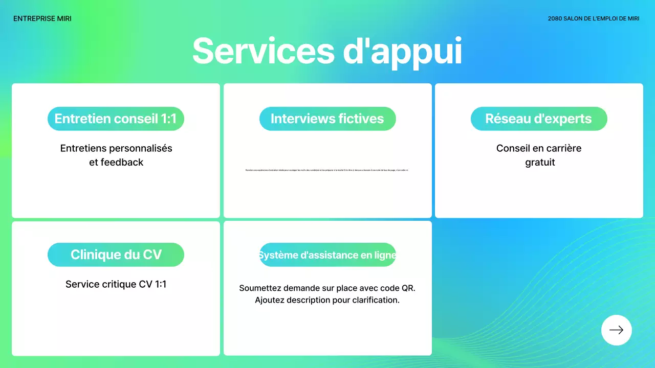 Abstract Modern Career Events (en anglais)