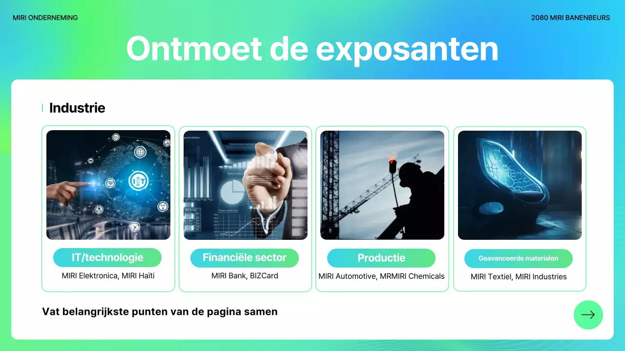 Abstract Moderne Carrière Gebeurtenissen