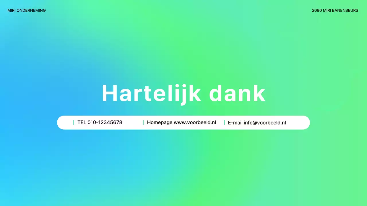 Abstract Moderne Carrière Gebeurtenissen