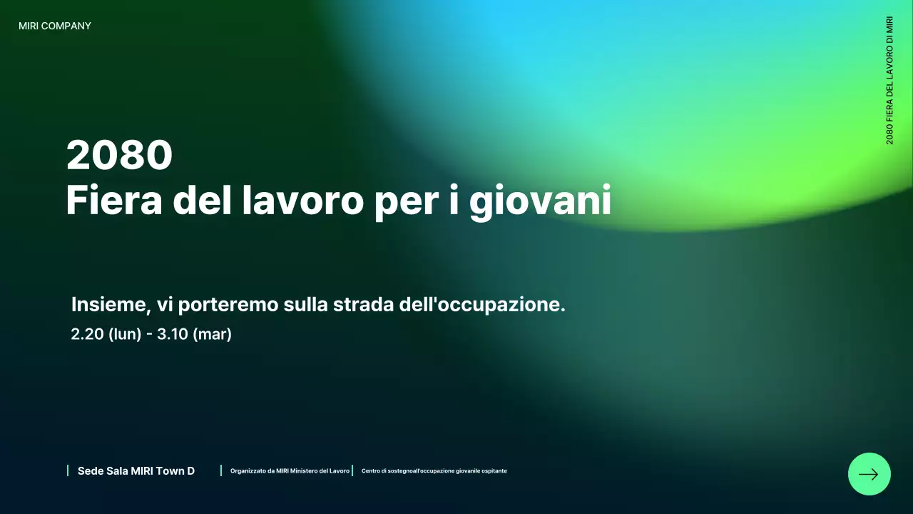 Eventi di carriera moderni e astratti