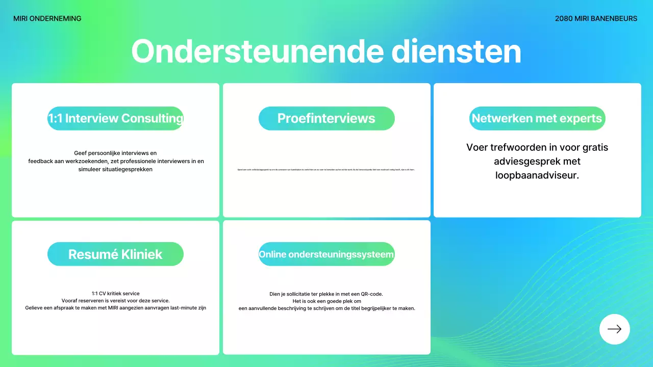 Abstract Moderne Carrière Gebeurtenissen