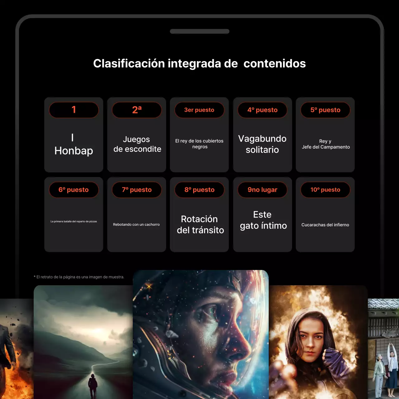 Promover recomendaciones de contenidos modernos negros