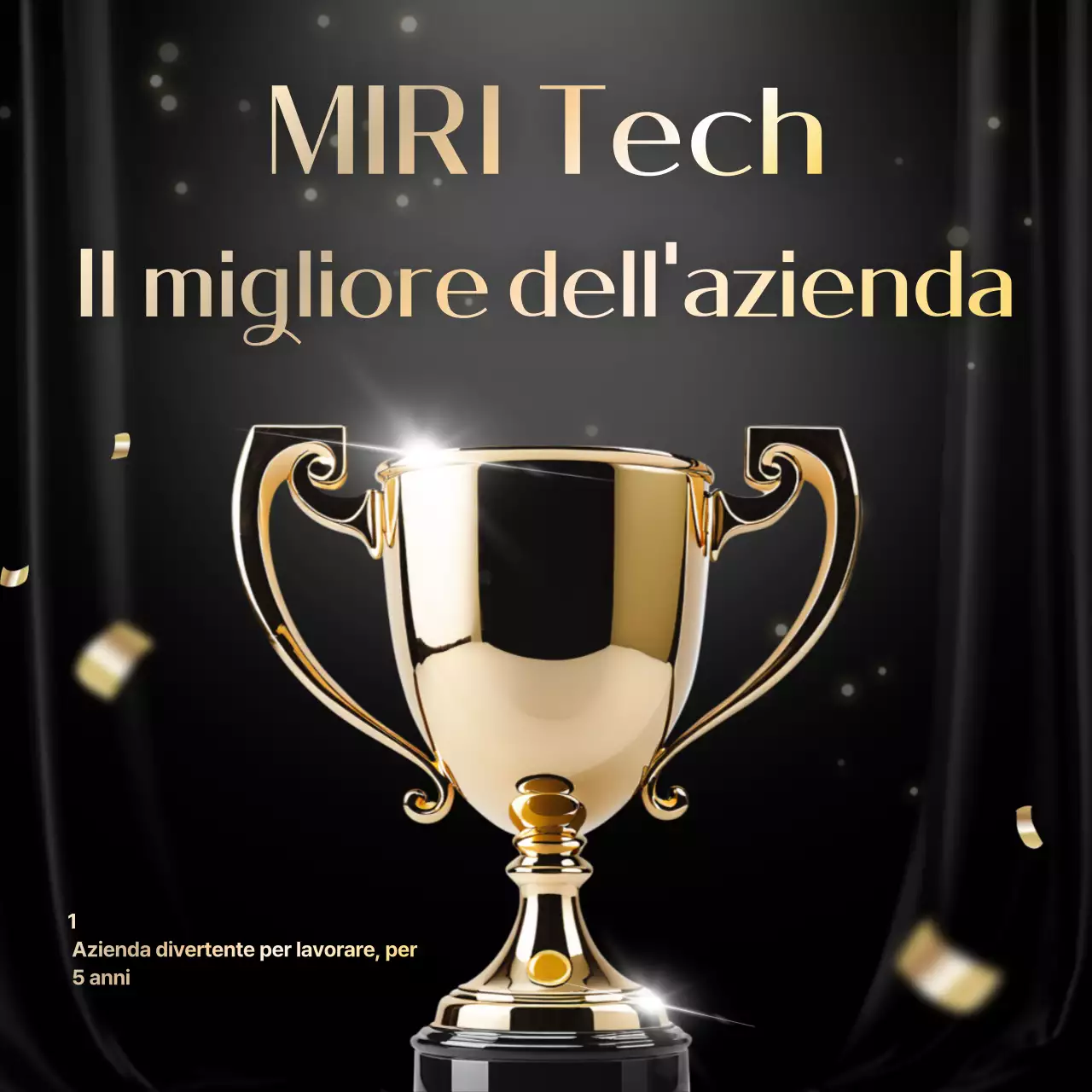 Elenco aziendale avanzato nero