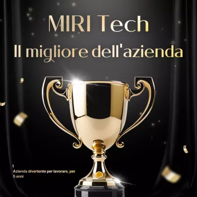 Elenco aziendale avanzato nero