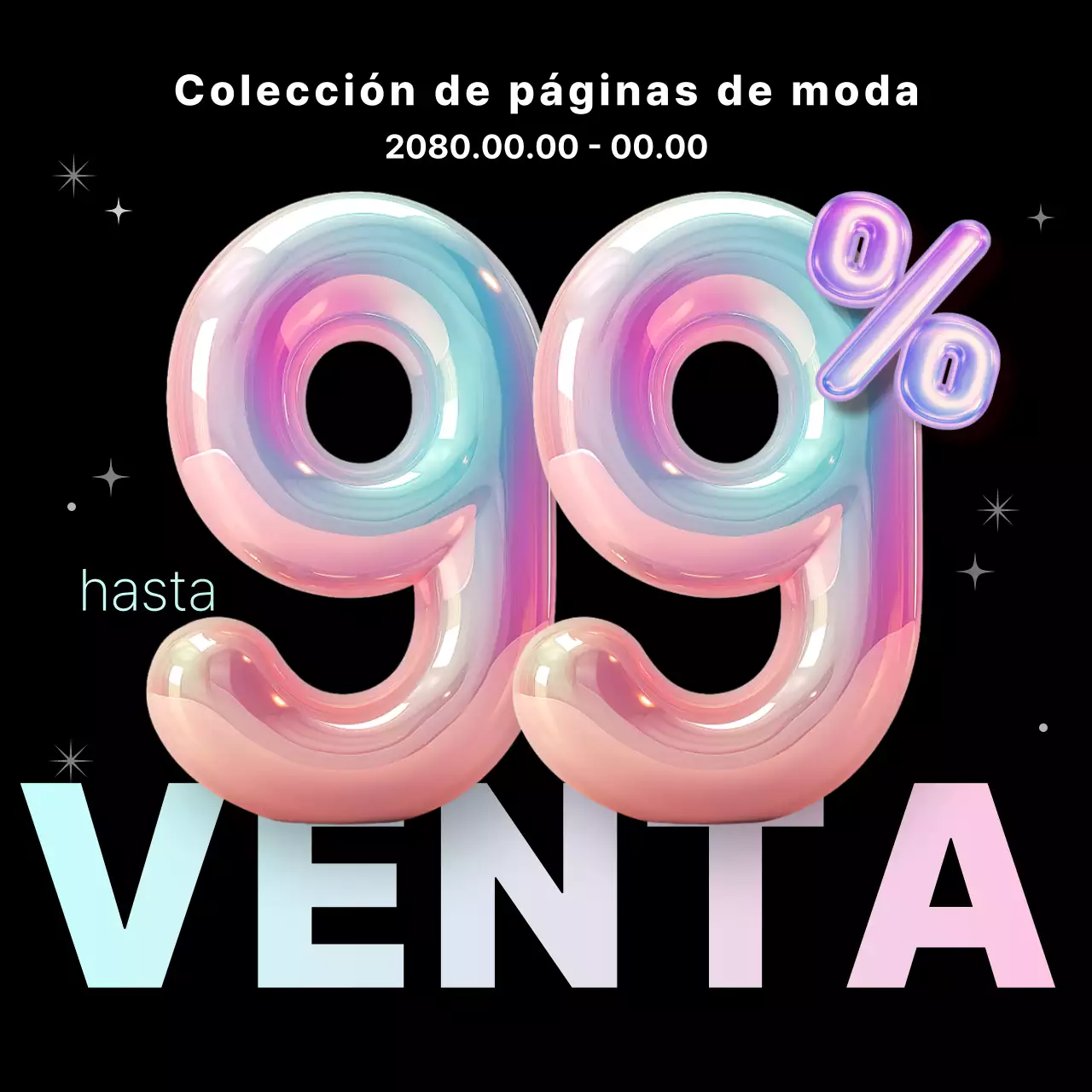 Promoción de rebajas Pink Pop