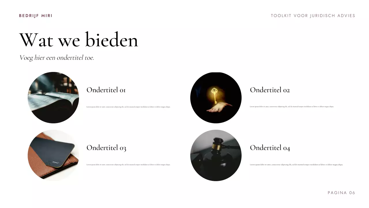 Presentatie Maroon Professional Legal Consulting Toolkit