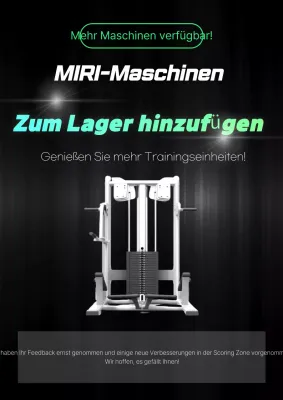 Black Modern Gym Anzeige