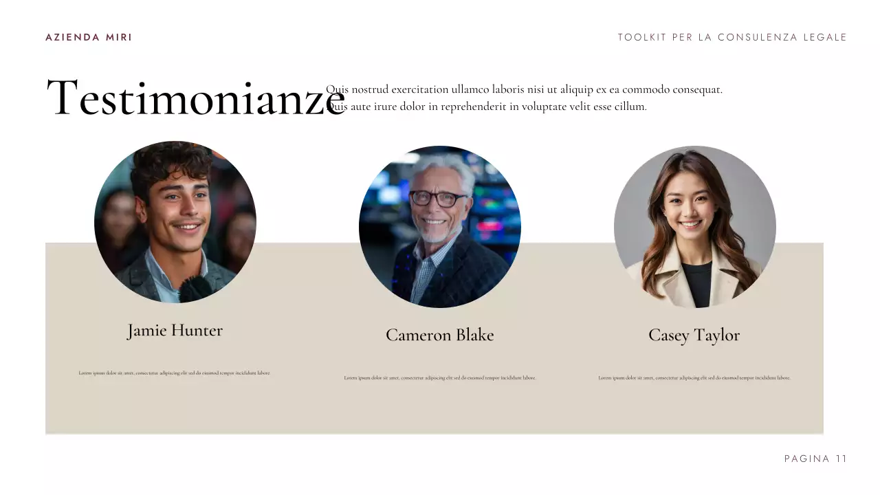 Presentazione del kit di strumenti per la consulenza legale di Maroon Professional