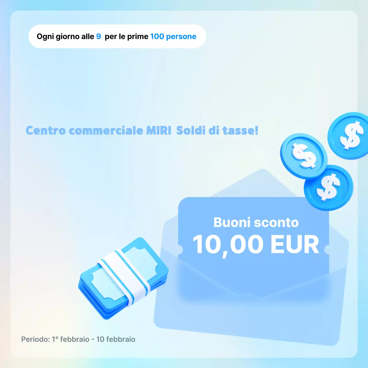 Guida agli eventi moderni in azzurro