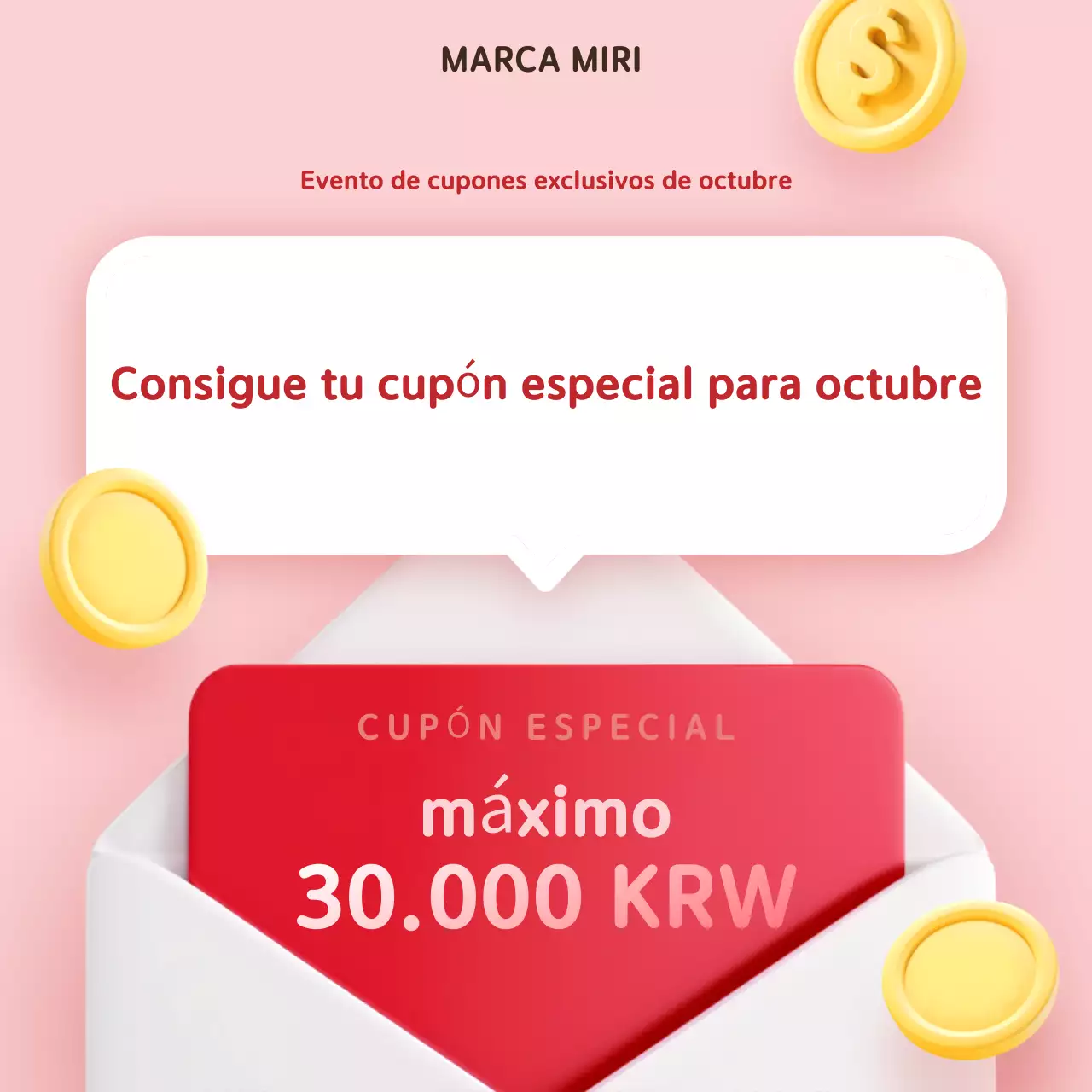 Promoción de cupones Pink Neat