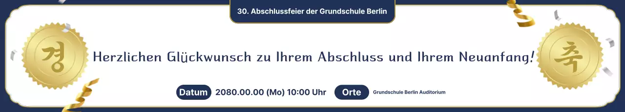 Navy Classic Abschlussfest