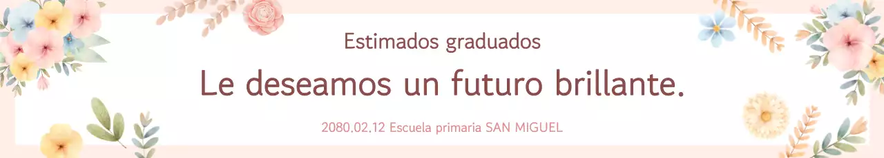 Beige Elegantes fiestas de graduación