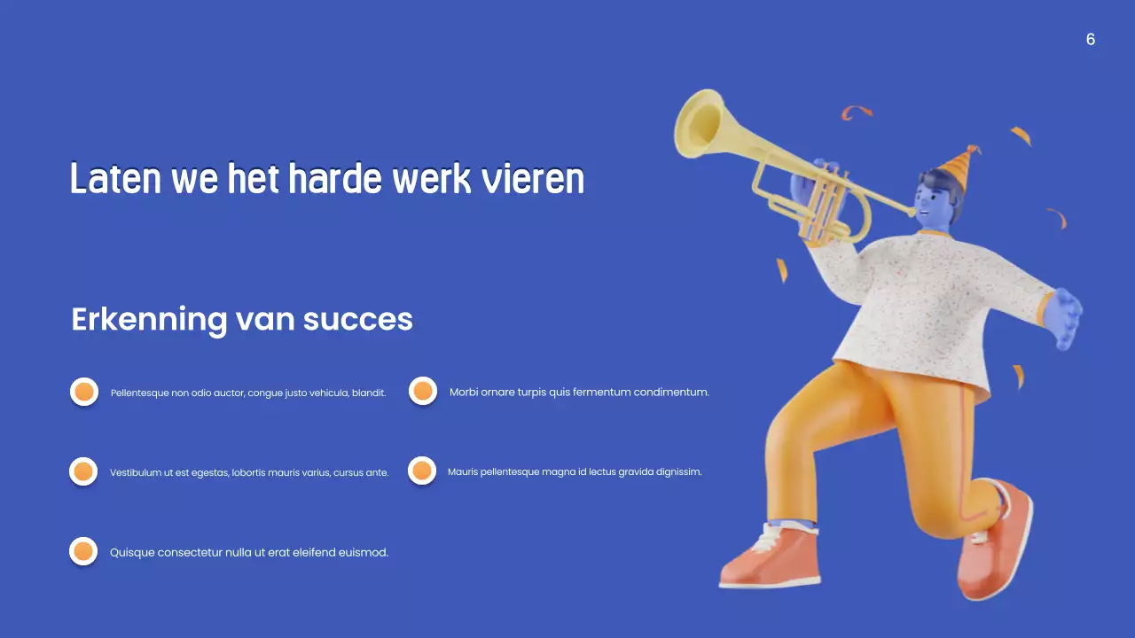 blauw modern nieuwjaarspresentatie