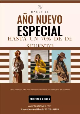 beige moda moderna promoción