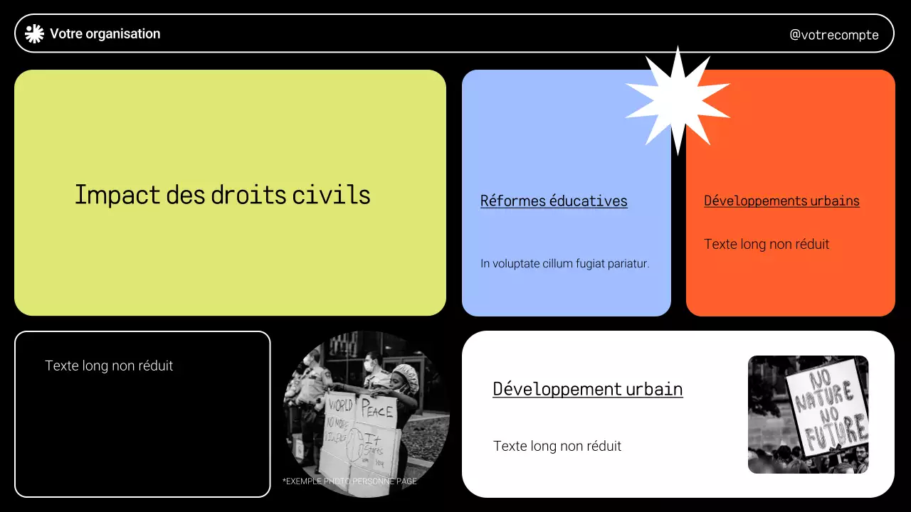 Présentation des mouvements sociaux verts et modernes