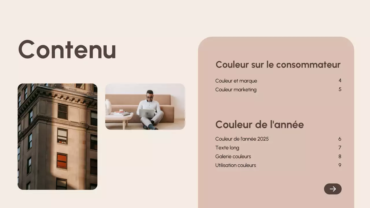 beige couleur moderne rapport document