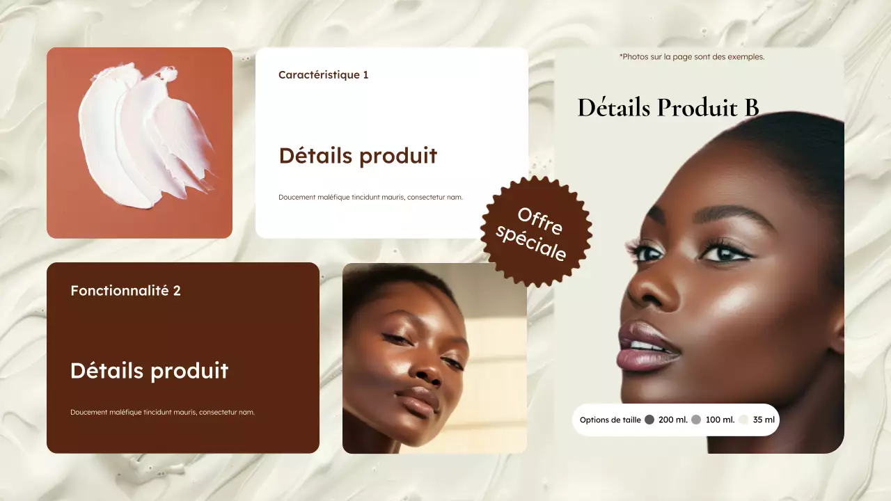 beige modern skincare promotion