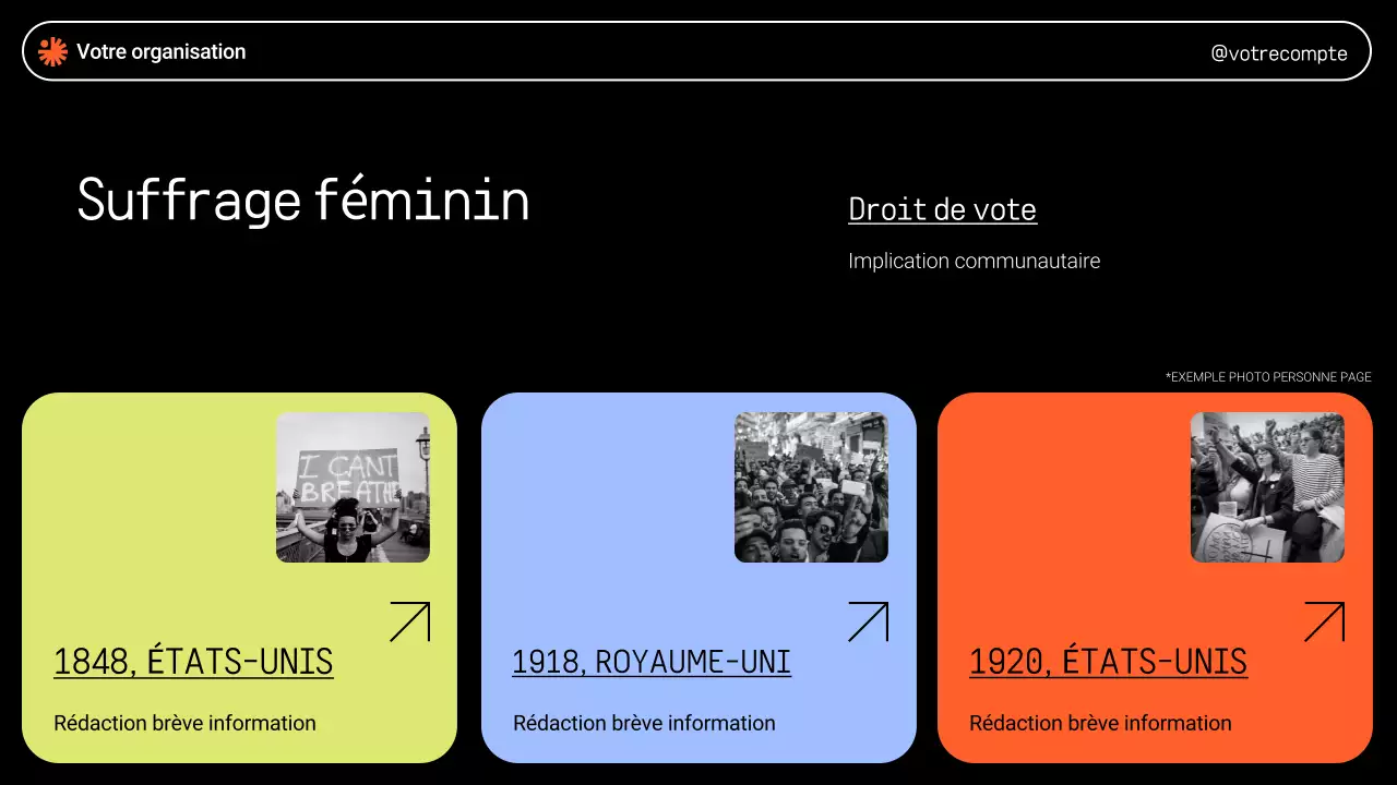 Présentation des mouvements sociaux verts et modernes