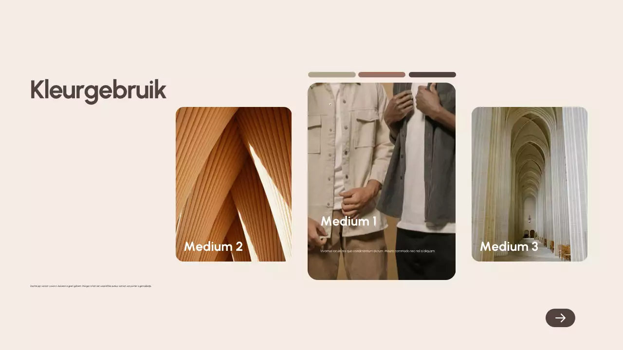 beige moderne kleur rapport document