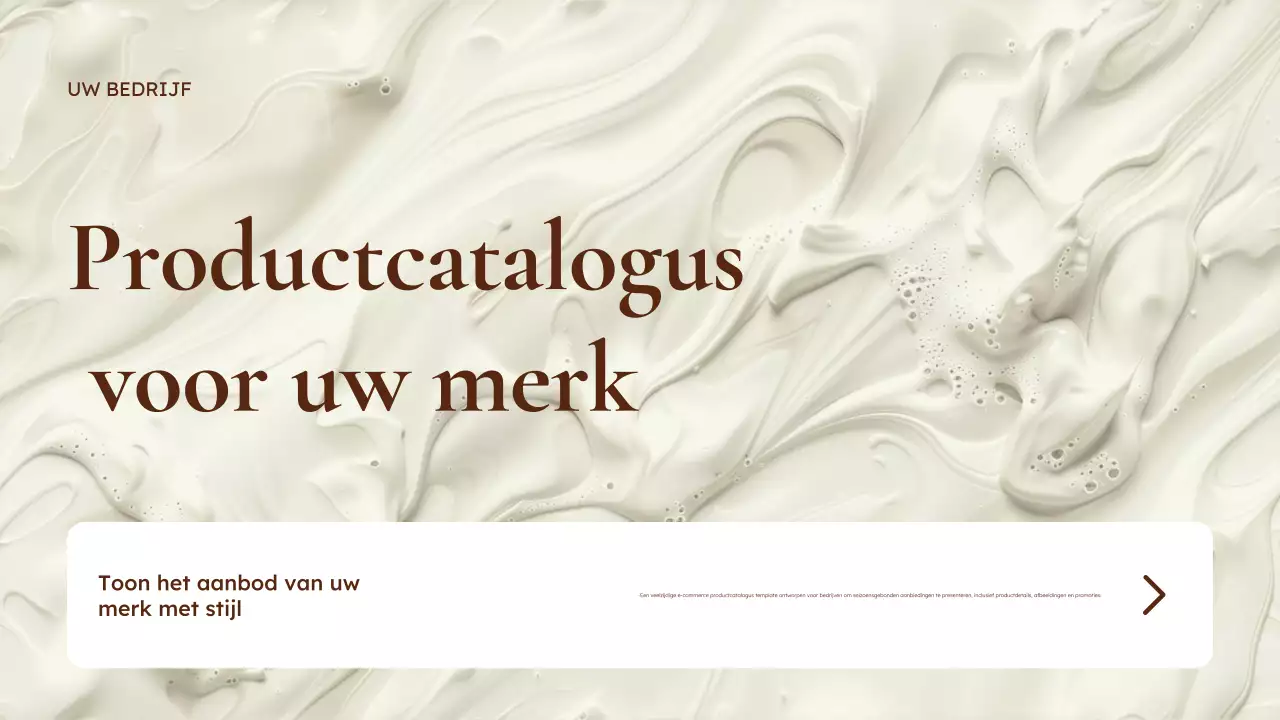 beige moderne huidverzorging promotie