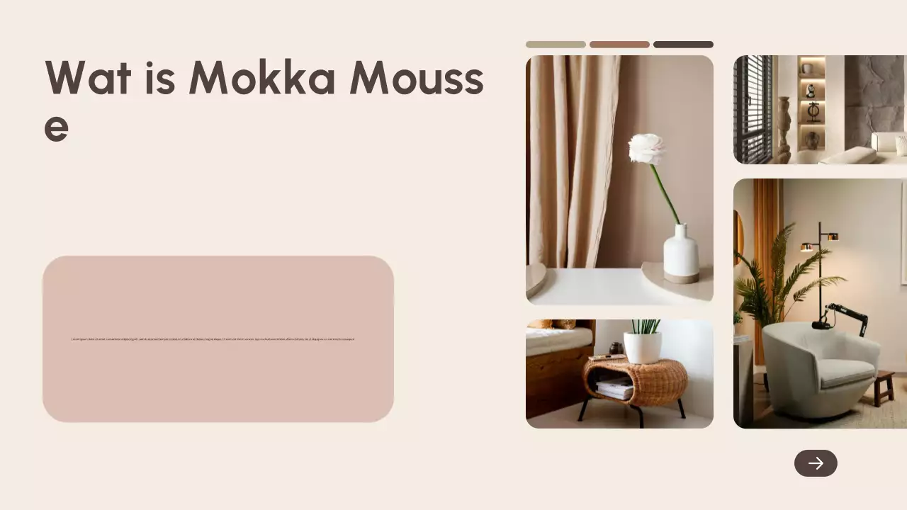 beige moderne kleur rapport document