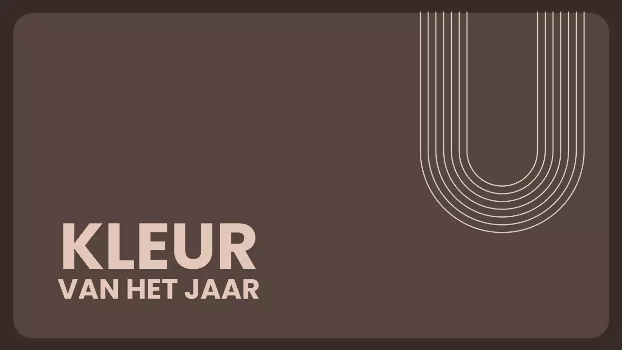 Pantone kleur van het jaar 2025