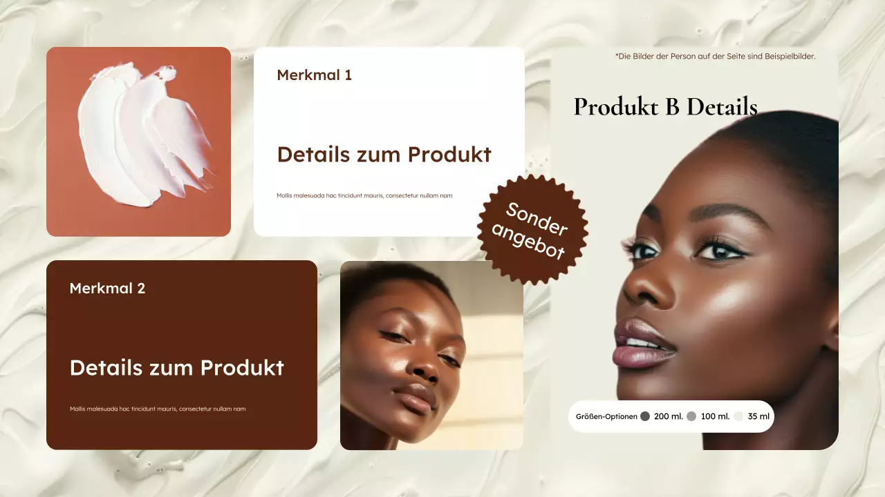 beige modern skincare promotion