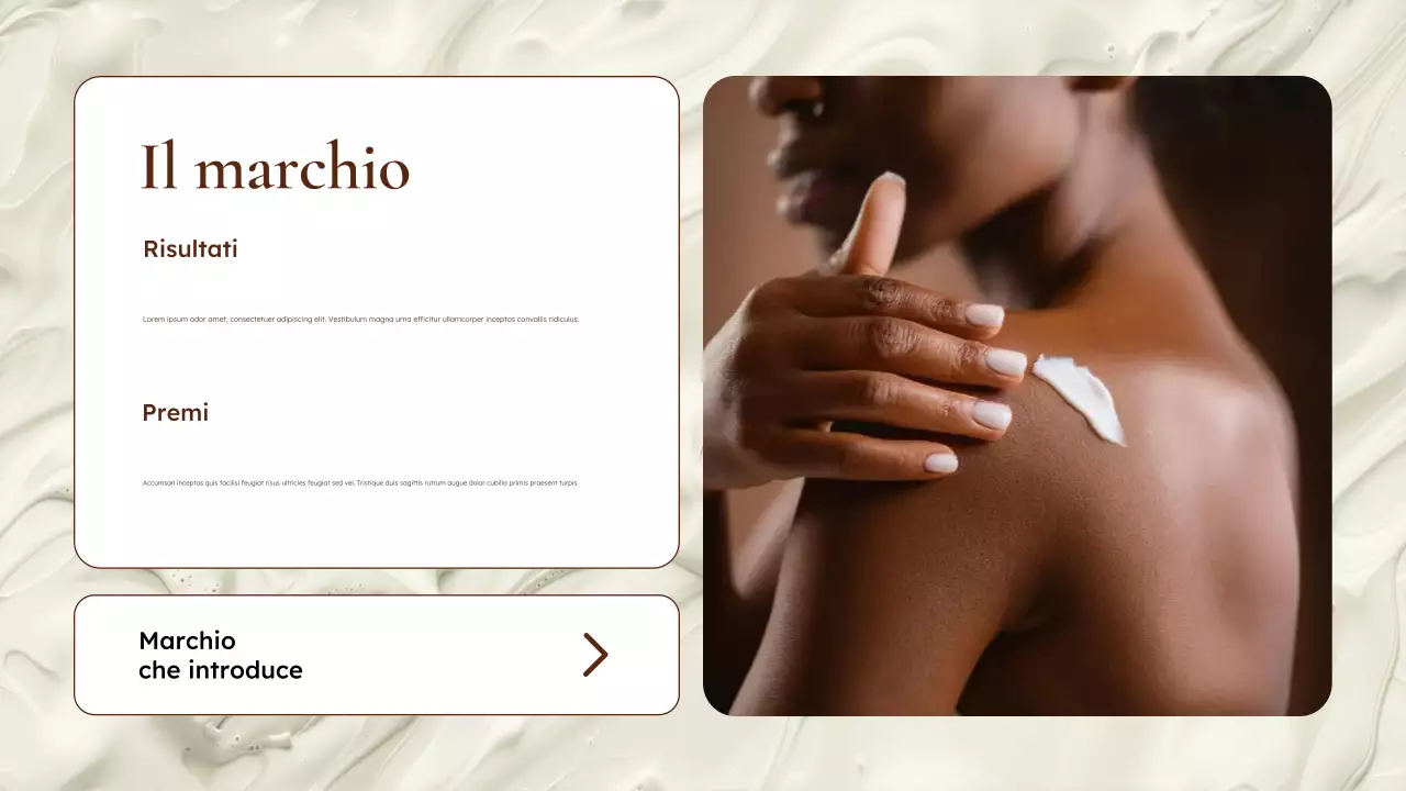 promozione beige modern skincare