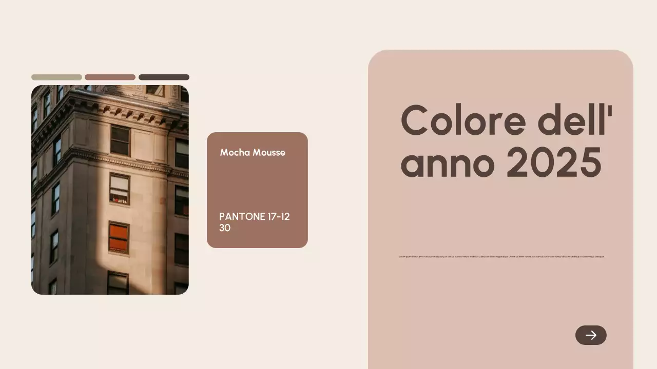 documento di relazione di colore moderno beige