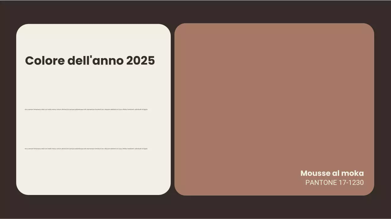 Colore Pantone dell'anno 2025