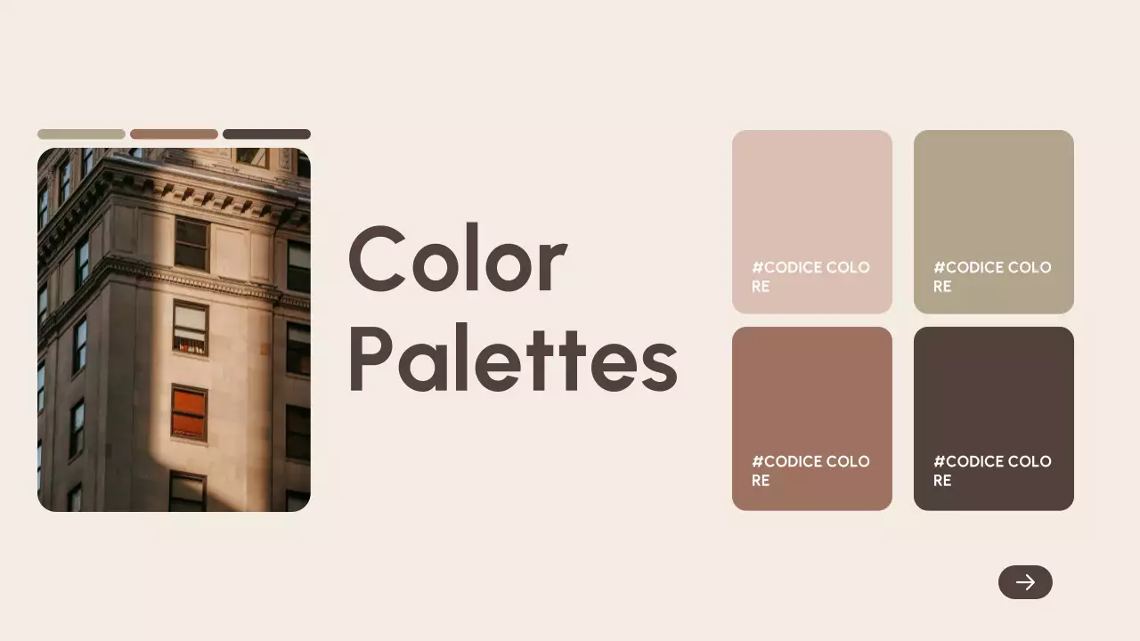 documento di relazione di colore moderno beige