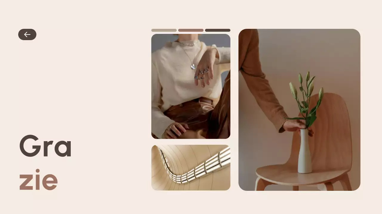 documento di relazione di colore moderno beige