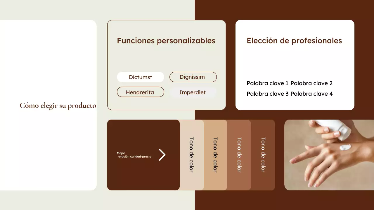 beige modern skincare promotion