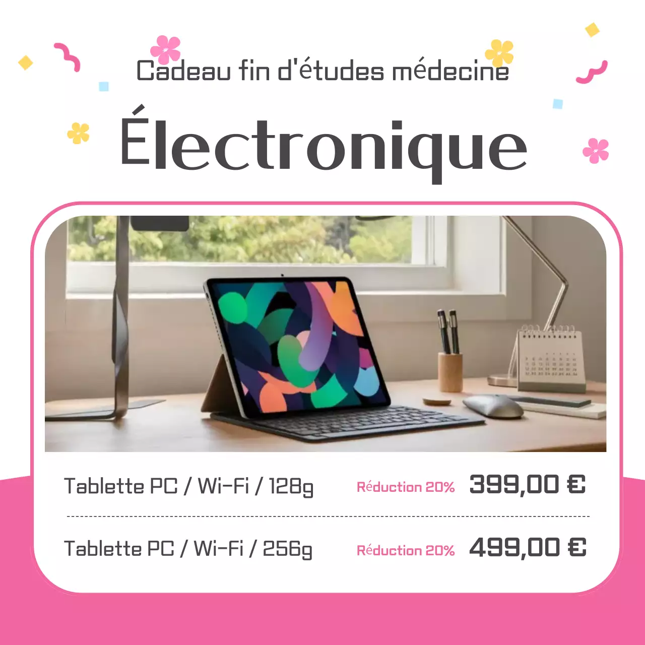 Remise des diplômes en rose