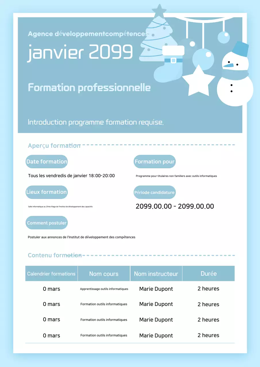 Annonces saisonnières mauves