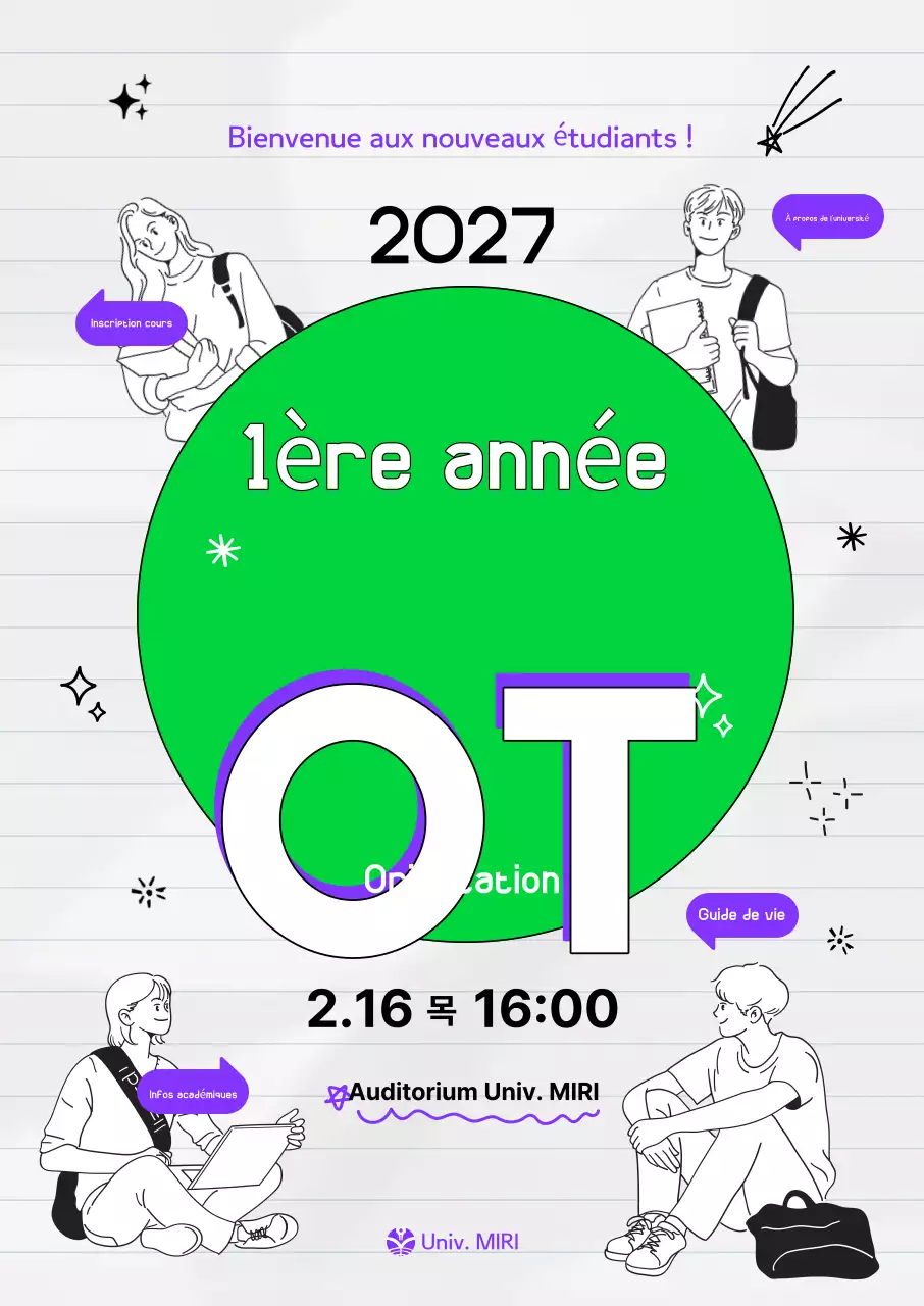 Résumé Guide d'orientation de l'université propre