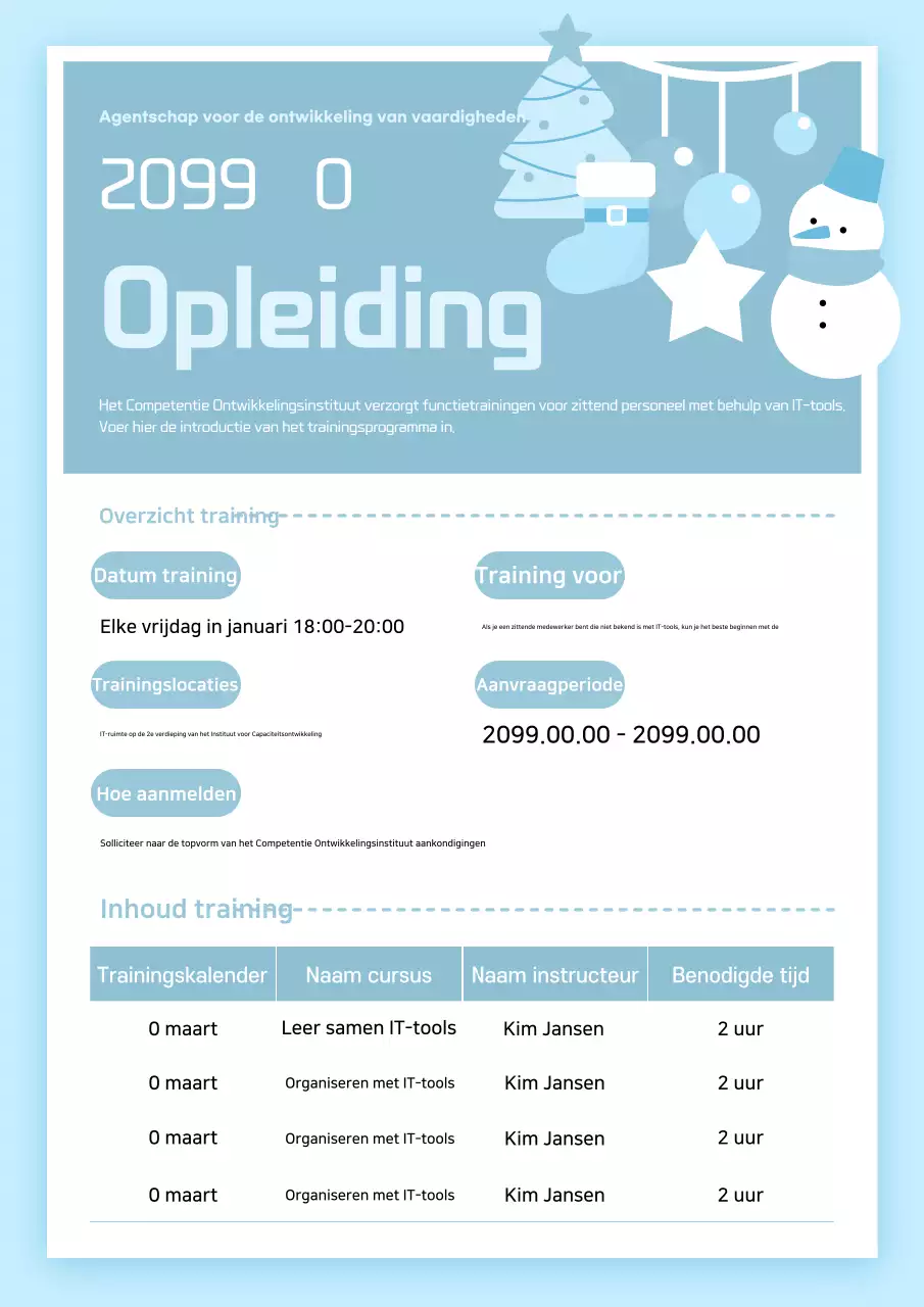 Mauve Seizoensaankondigingen