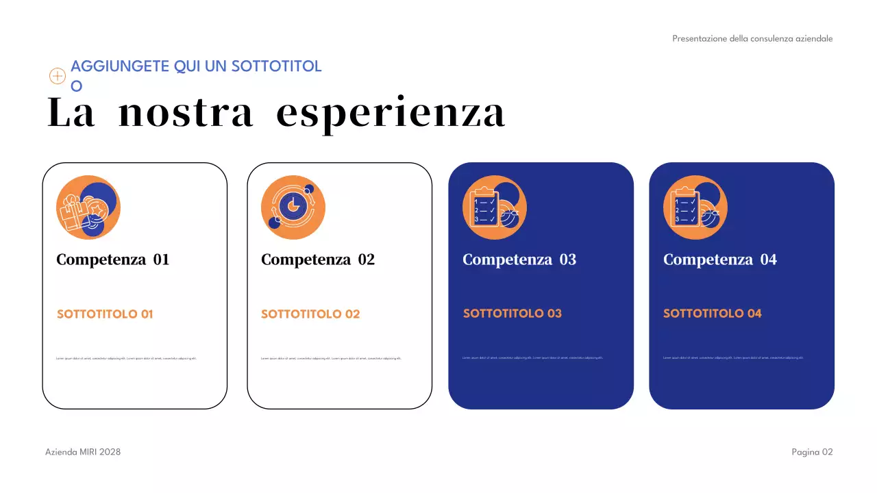 Presentazione di Blue Modern Business Consulting