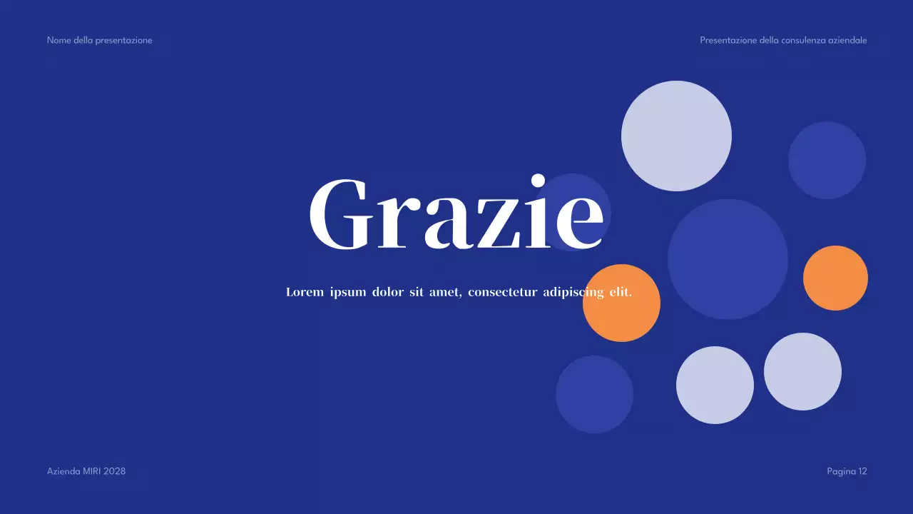 Presentazione di Blue Modern Business Consulting