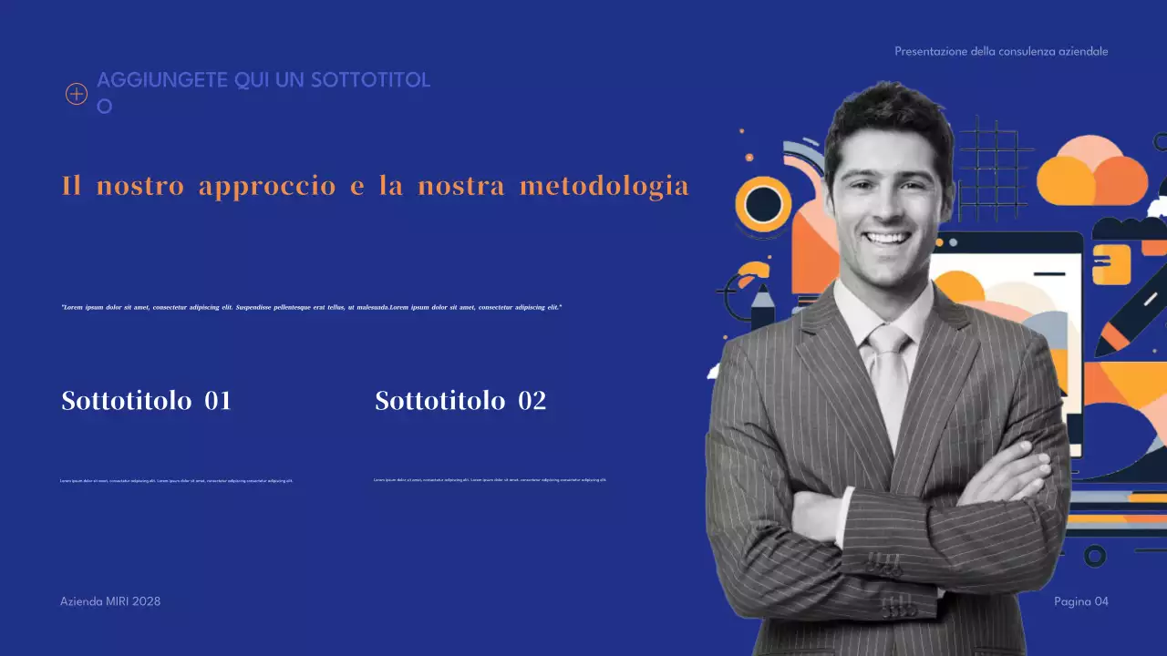 Presentazione di Blue Modern Business Consulting