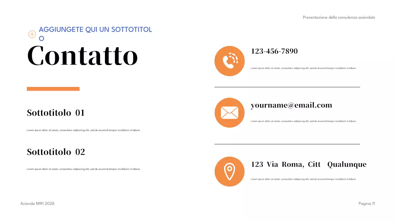 Presentazione di Blue Modern Business Consulting