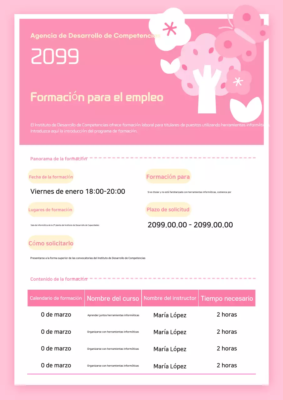 Anuncios de temporada malva