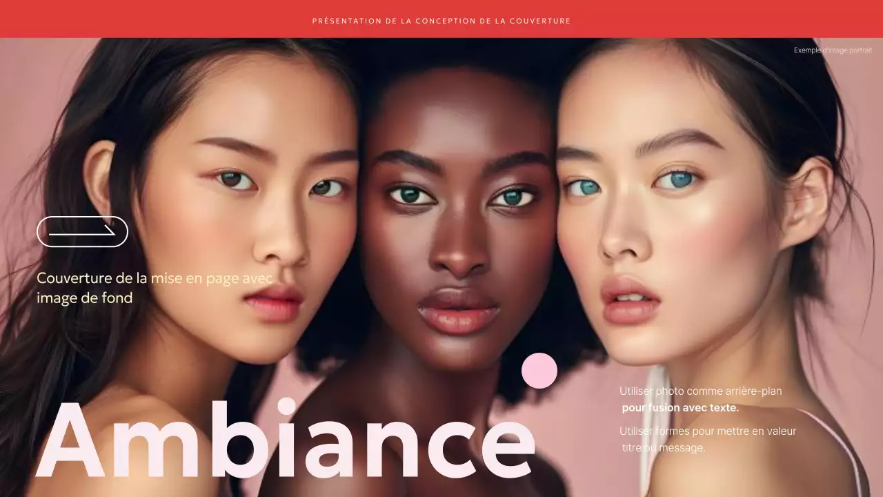 Cadre photographique moderne beige