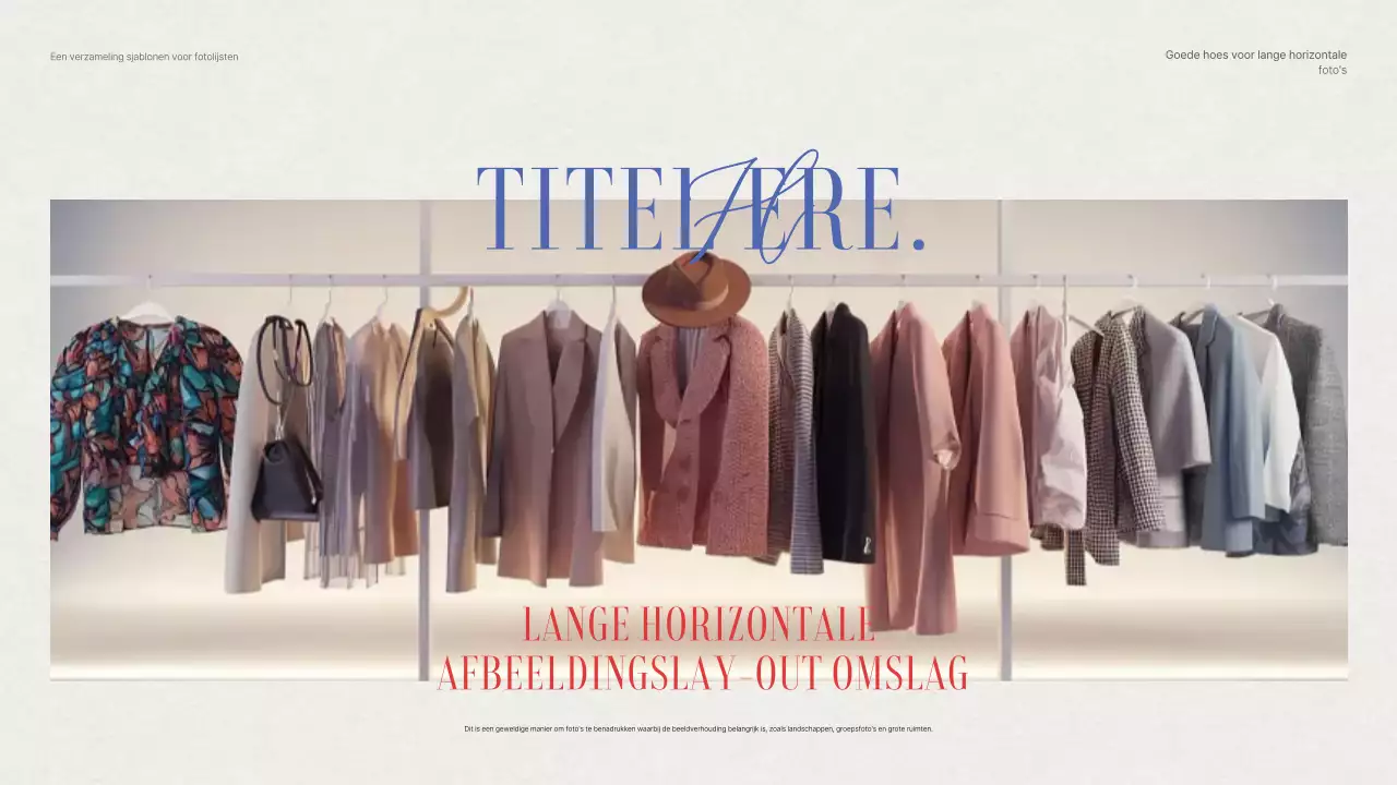 Beige modern fotolijstje