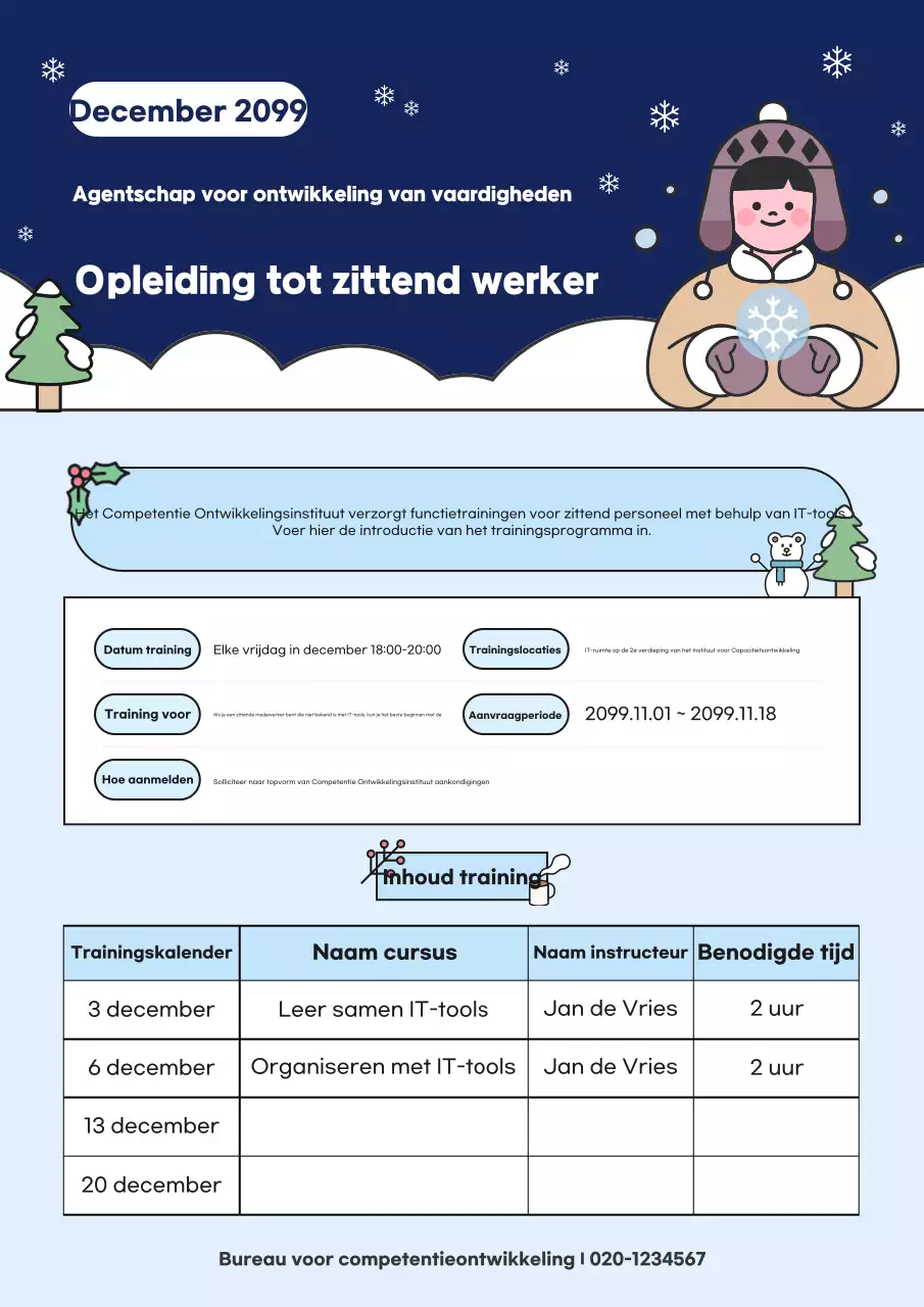 Groene seizoensaankondigingen