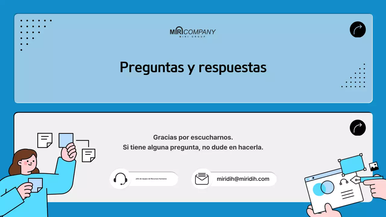 Propuesta de un moderno taller de formación interna en azul