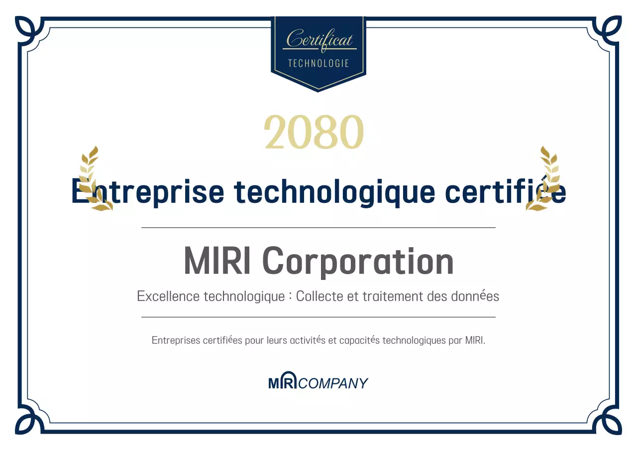 Liste des certificats Navy Classic